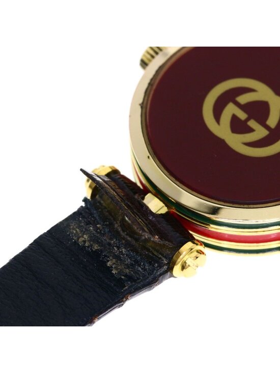Gucci Sherry Line Watch Leather